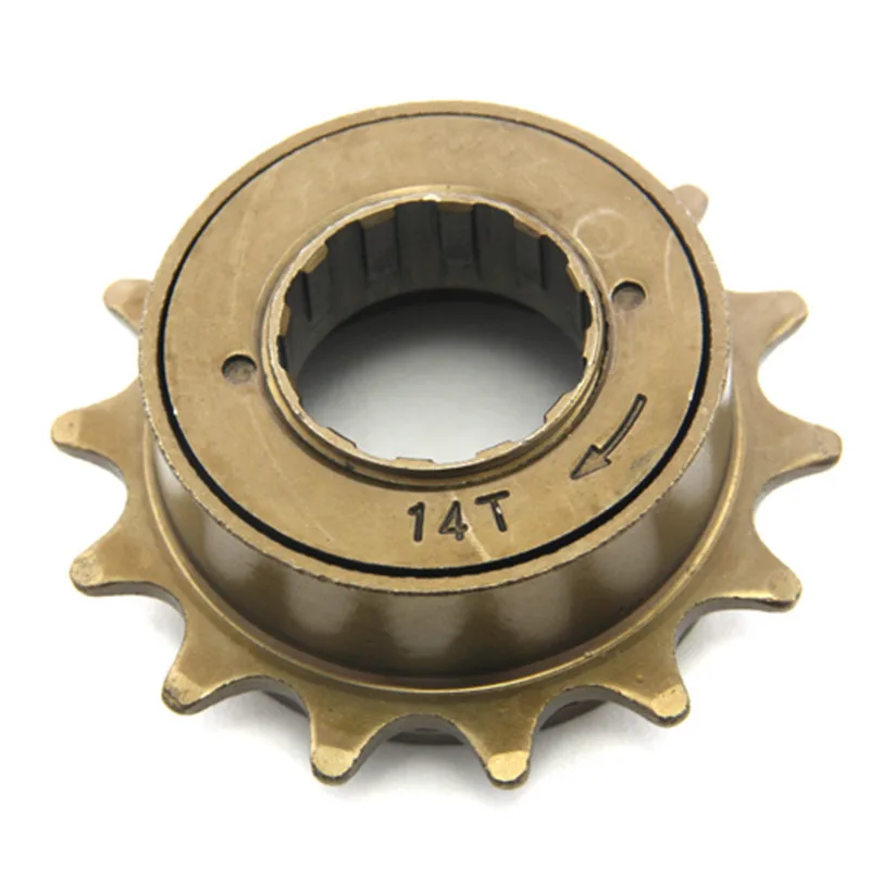 Велосипед 14 т выбеге один Скорость MTB Компоненты Сталь Велосипедный Спорт