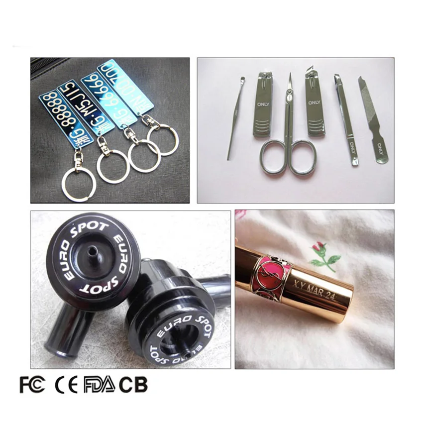 30 Вт 50 волоконная Лазерная гравировальная маркировочная машина с CE ISO |