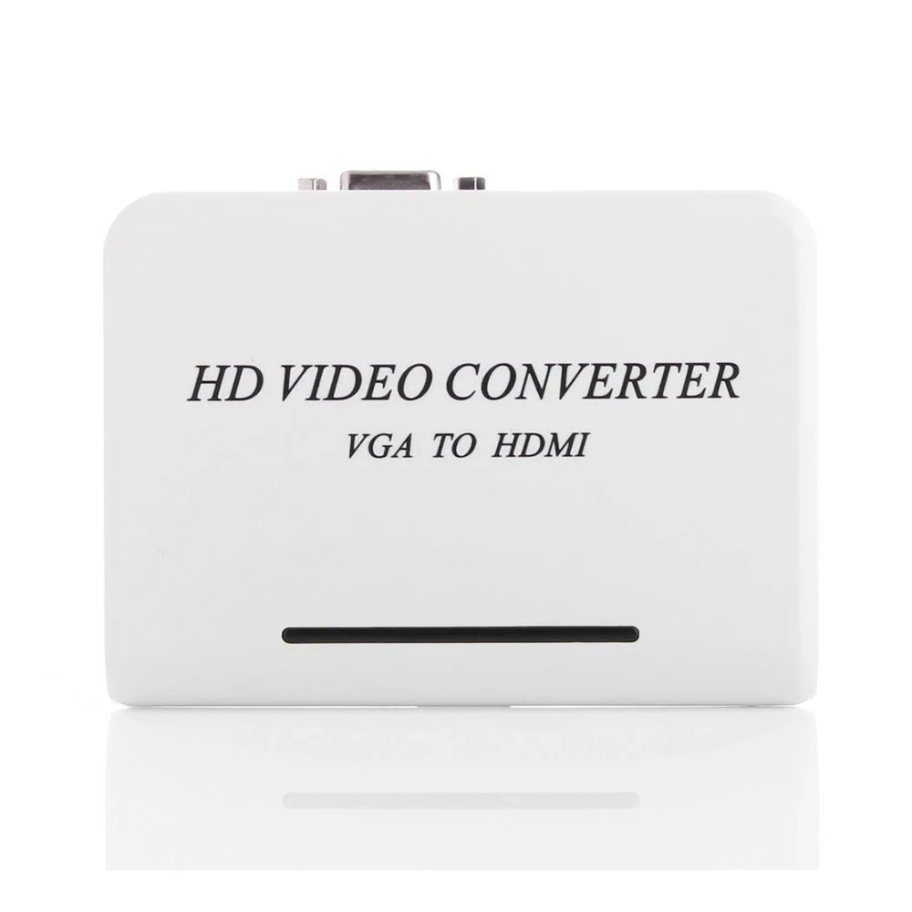 Kaycube аудио VGA к HDMI 1080P Full HD HDTV видео конвертер адаптер Коробка для ноутбука ПК|vga to|vga