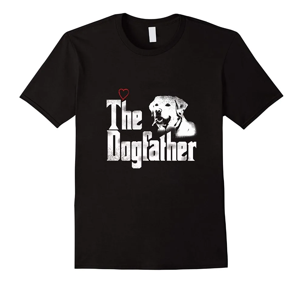 2019 Новое поступление Мужская модная мужская рубашка Dogfather | Лабрадор папа