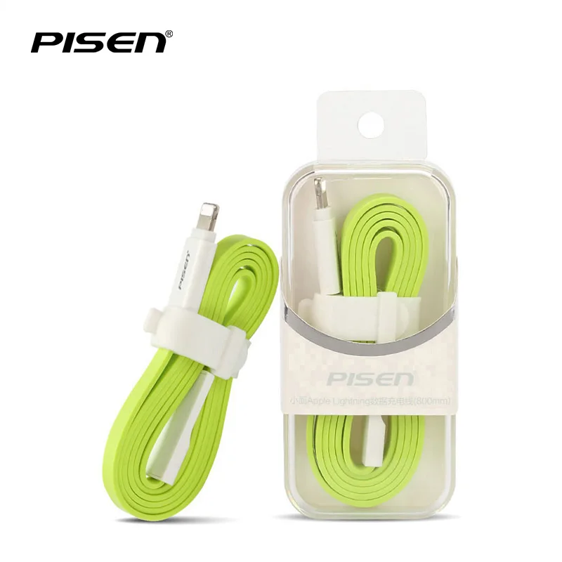 Pisen Micro USB Cable For iPhone 7 6 6S plus 6s 5 5s SE iPad 3 4 Air 2 Mini Mobile Phone Cables | Мобильные телефоны и