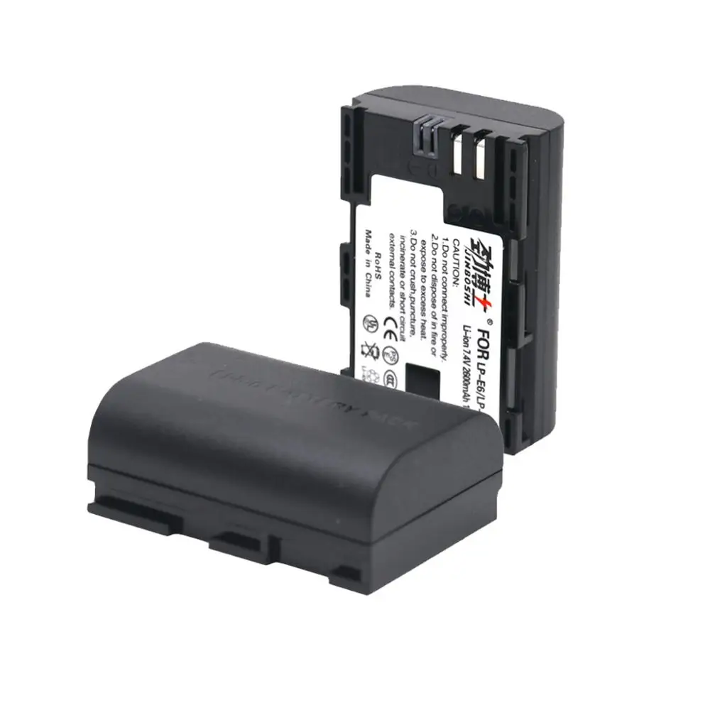 3 шт. LP-E6 LP E6 LP-E6N Li-Ion Батарея + LCD Dual charger Автомобильное кабель для цифровой