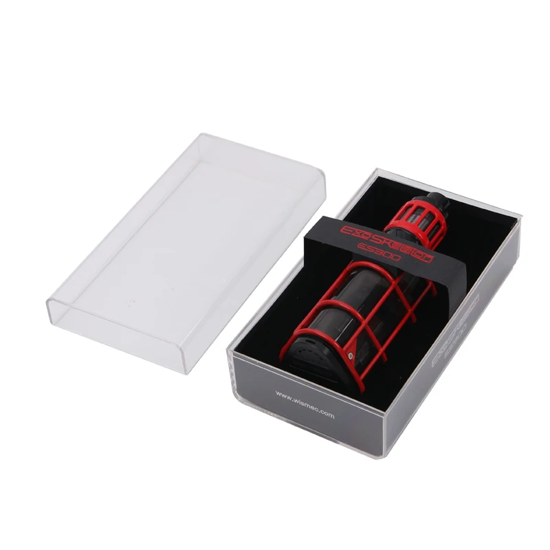 Оригинальный Wismec EXO Skeleton ES300 с распылитель Kage Комплект 200 W или 300 Box MOD и 2 8 мл танк