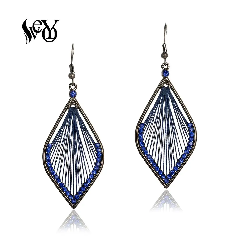 VEYO Ear hook Handmade line Earrings for Women Vintage Bohemian Style Drop New Gift | Украшения и аксессуары