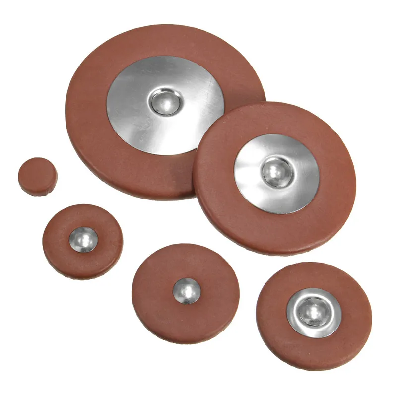 Зебра 25 шт./компл. коричневый Саксофон альт саксофон кожаными накладками Замена