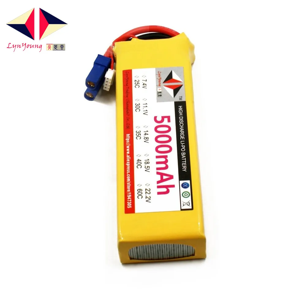 HX Lipo батарея 2S 7 4 V 5000mah 40C для радиоуправляемого дрона квадрокоптера вертолета