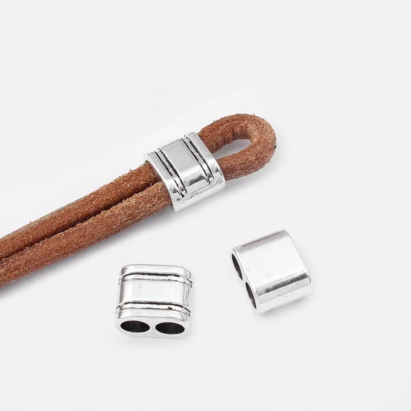 10 шт. разделители для кожаного шнура 5 мм|spacer bolts|charms girlcharm |