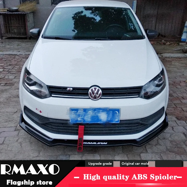Для Volkswagen polo Body kit спойлер- для поло ABS задний спойлер передний бампер диффузор защитные бамперы