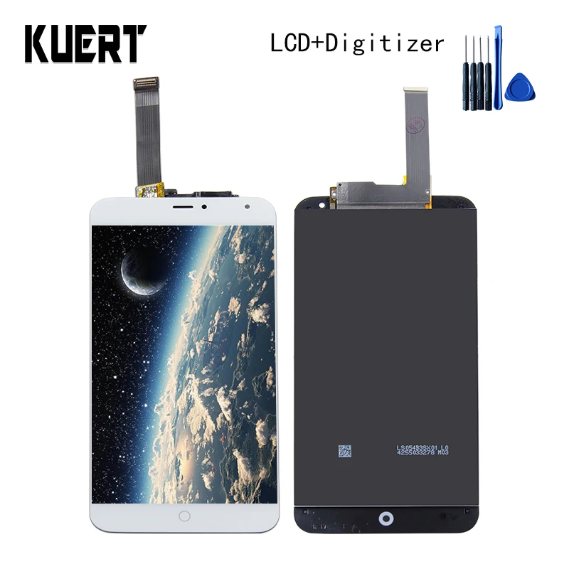 Высококачественный ЖК дисплей KUERT для Meizu MX4 MX 4 сенсорный экран дигитайзер