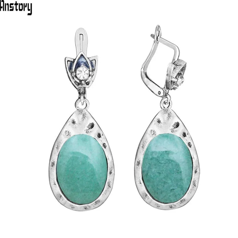 Винтажные овальные розовые кварцевые нефритовые серьги для женщин античные