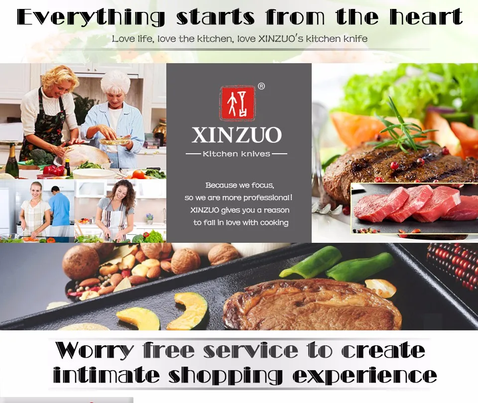 XINZUO, кухонные инструменты, 3 шт., набор кухонных ножей, универсальный нож шеф-повара Satoku, немецкая бритва из нержавеющей стали 1,4116, острые кухонные инструменты