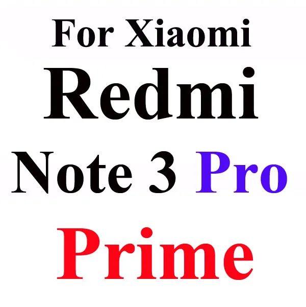 Note 3 Pro Prime Закаленное стекло GerTong для Xiaomi Redmi 4A Note 3 Note 2 для Redmi 6 6A 3 Pro 3S Mi5 Mi4C Mi4 защитная пленка - Цвет: Note 3 Pro Prime