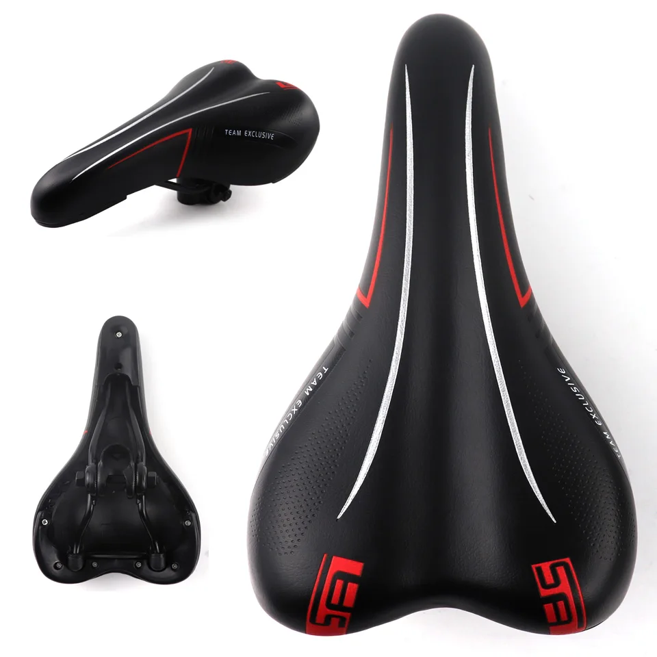 

Cycling MTB Bike Bicycle Saddle Soft Silica Gel Cushion Bike Bicycle Part Seat