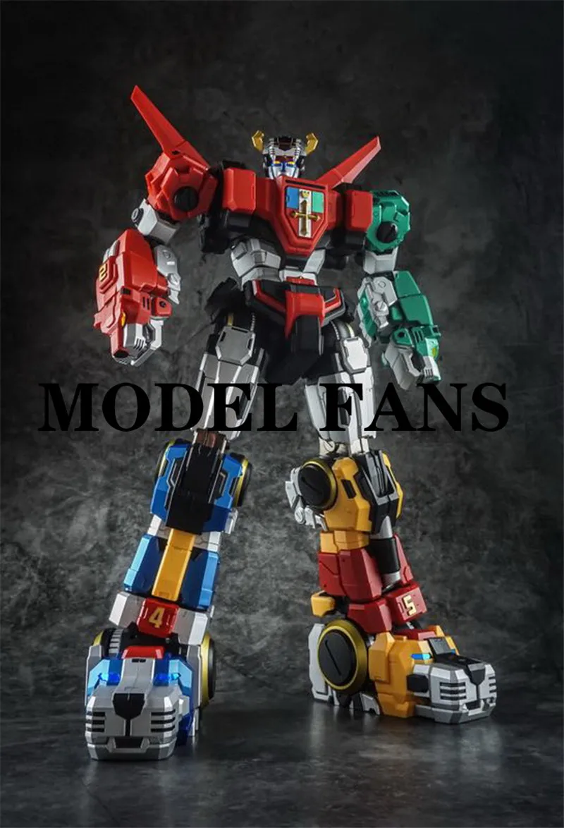Модели фанатов Titan модель TP01 Beast King GoLion VOLTRON содержит светодиодный сплав фигурка робота