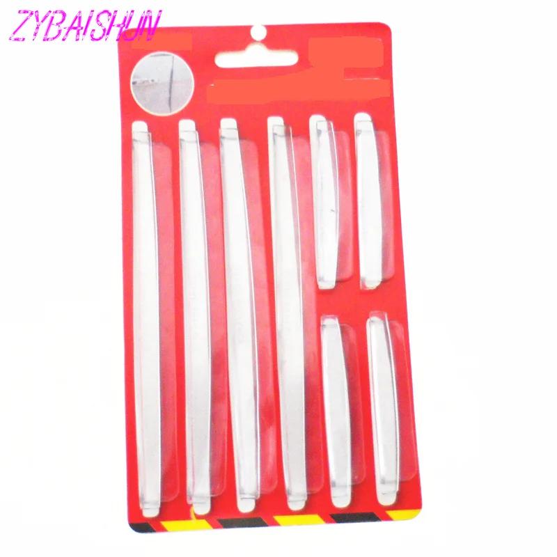 8 шт./компл.. Защитная полоса на боковые края автомобиля защитная чистые защитные