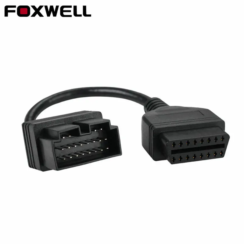 OBD2 кабель для KIA 20 Pin Автомобиль Разъем 20Pin до 16 OBD 2 Женский диагностический сканер
