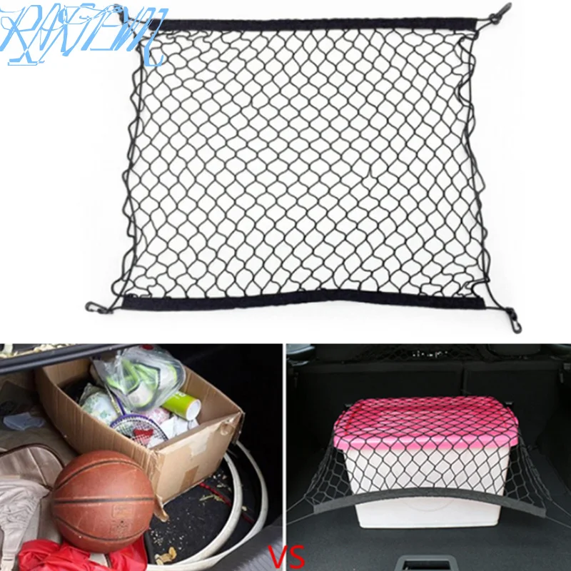 

Nylon Car Rear Cargo Net Trunk Storage Organizer Net For Mercedes Benz A B C E S CLS SLK CLA GLA GLC GLE GLK ML G GL Series