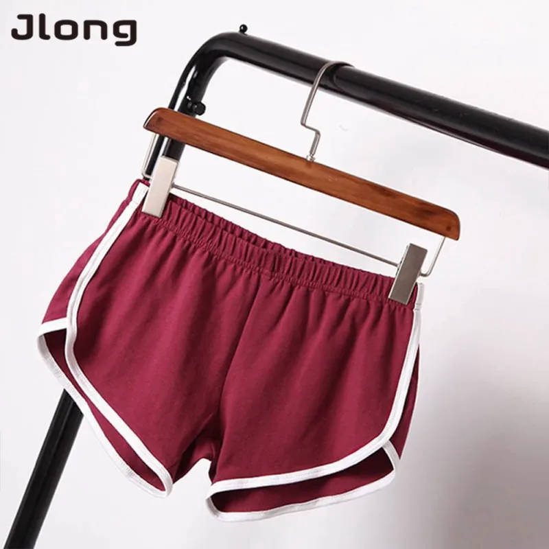 Шорты женские уличные с эластичным поясом модные короткие штаны универсальные