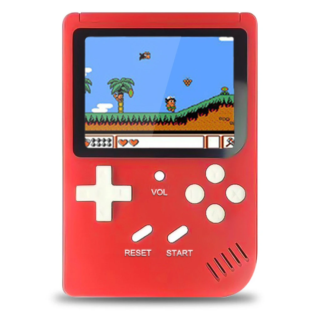 Портативная портативная игровая консоль 8 бит 2 6 дюймов ЖК цветной игровой плеер