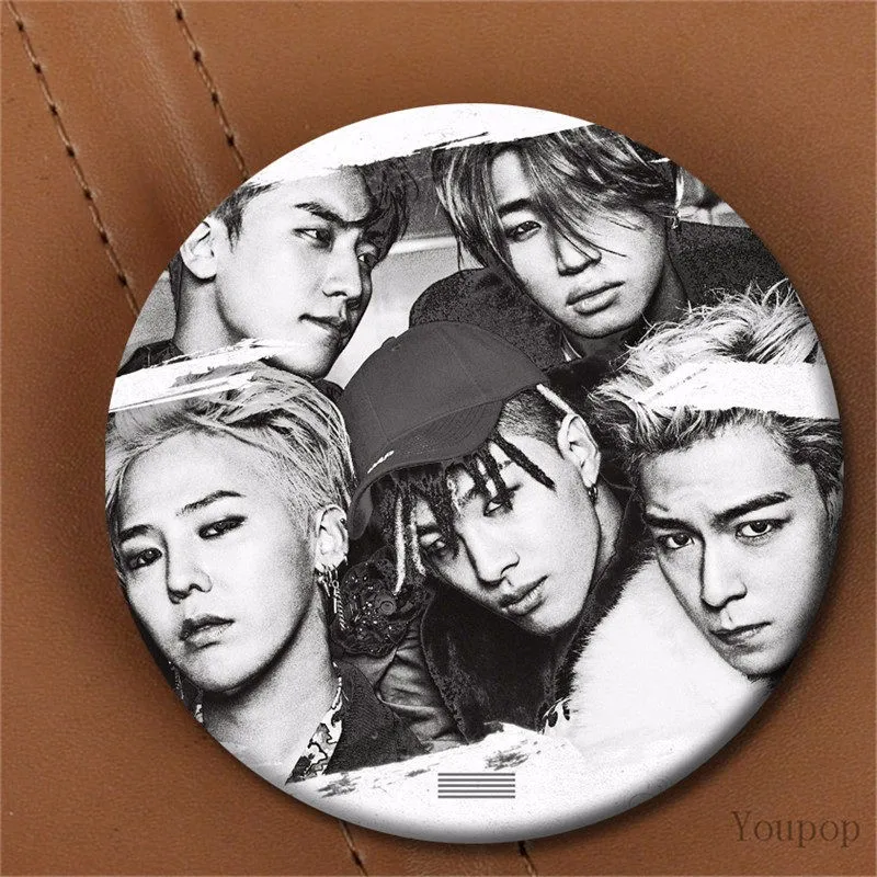 Youpop Kpop корейский Bigbang GD Топ сделал полный альбом последний танец FXXK это девушка булавки значок аксессуары Броши