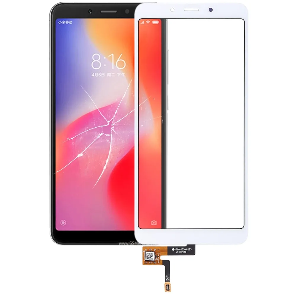 Сенсорная панель для Xiaomi Redmi 6A запасная часть мобильного телефона 6 передний