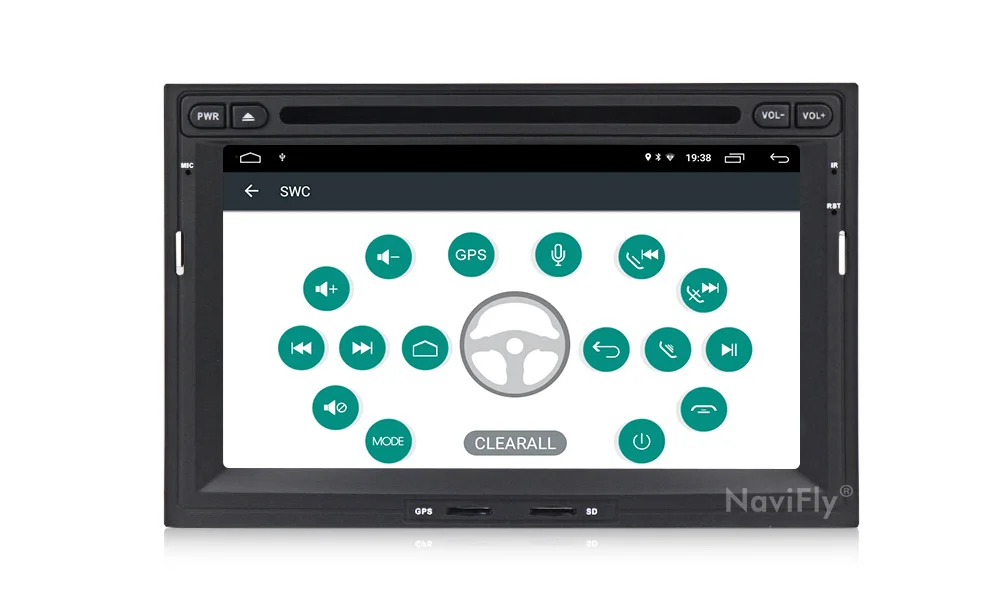 2din Android 9,1 2+ 32G Автомобильный dvd Радио Аудио мультимедийный плеер для PEUGEOT/Partner 3008 5008 gps навигация wifi BT RDS карта