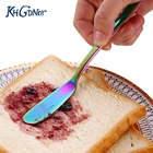 KHGDNOR нож для масла красочные из нержавеющей стали сыра джемы десерт разбрасыватель крем ножи утварь, столовые приборы инструменты для сыра