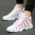 Męskie trampki 2018 męskie oddychające buty z siatką dla mężczyzn swobodna koronka wysokość zwiększenie buty na koturnie Outdoor męskie obuwie sportowe