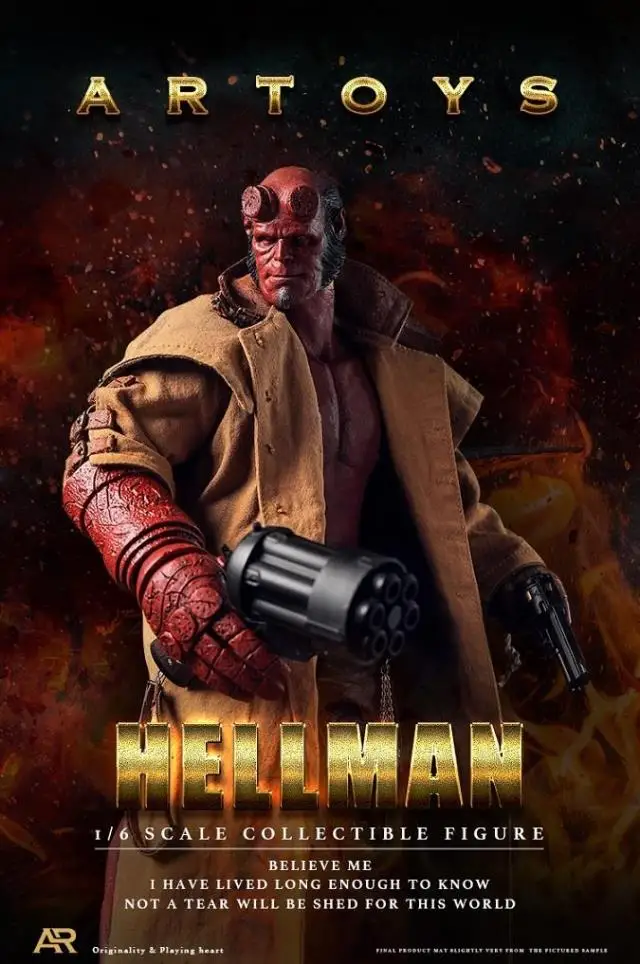 Estartek ARTOYS 1/6 Hellboy с 3 головками Коллекция фигурка для фанатов подарок на праздник