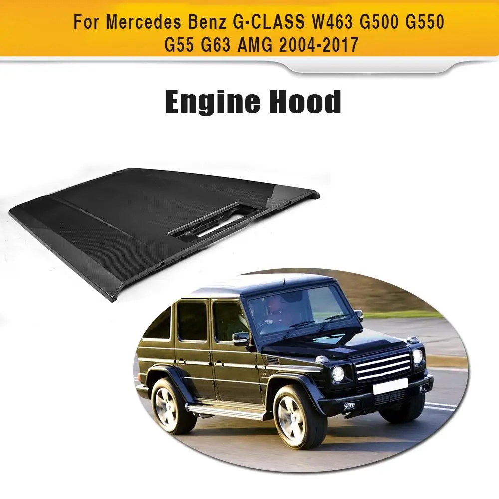 

G класс углеродное волокно авто двигатель передняя крышка капота для Mercedes Benz W463 G500 G550 G55 G63 AMG 2004-2017