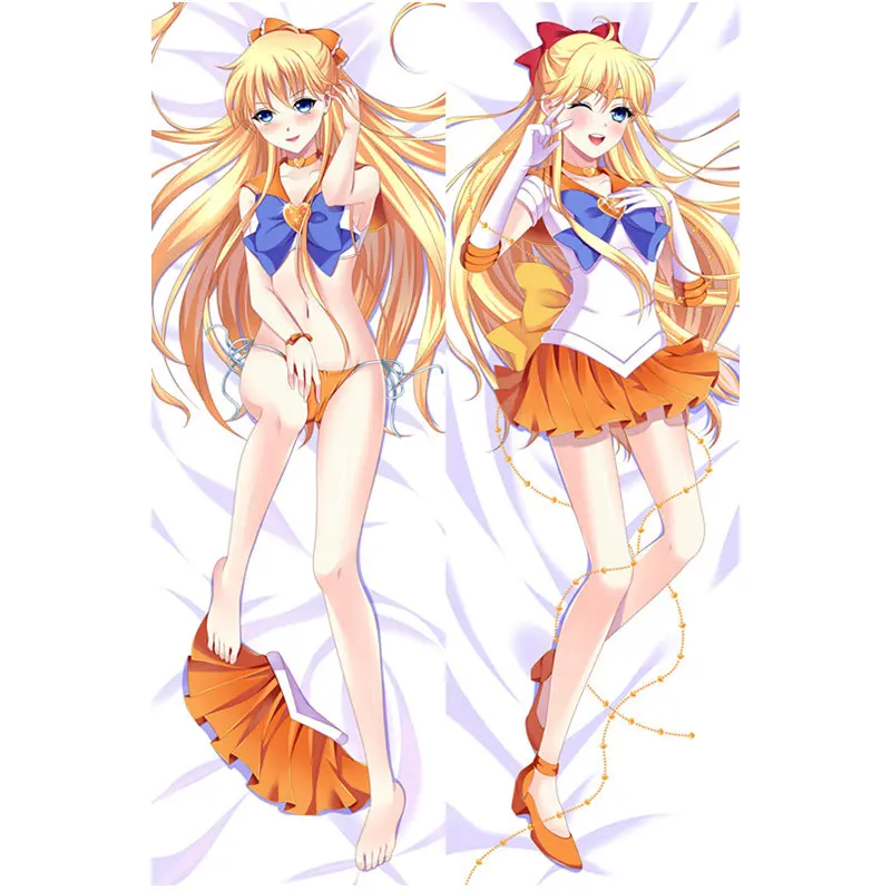 DIY 2WAY С рисунком из аниме «Сейлор Мун», накидка для подушки, Chibiusa Усаги Цукино Dakimakura Чехол сексуальная девушка 3D двухсторонняя постельные принадлежности обниматься тела Чехол - Цвет: DIY 2WAY
