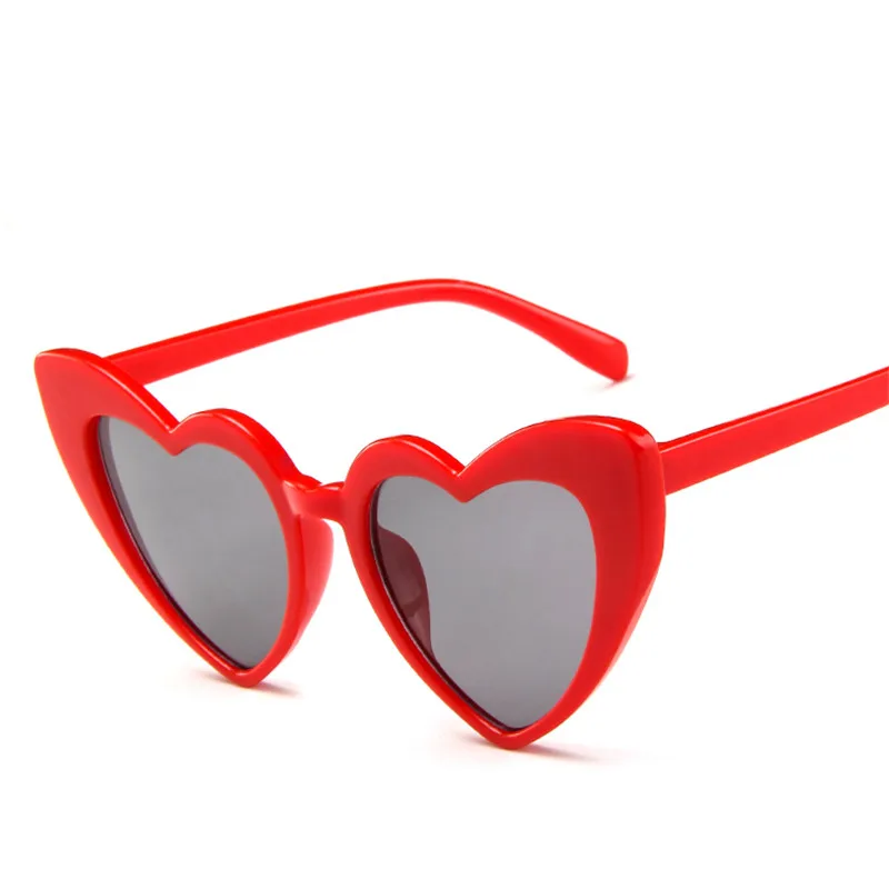 Женские солнцезащитные очки в форме сердца брендовые дизайнерские женские с