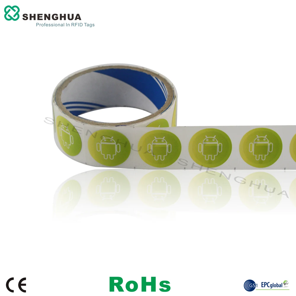 10pcs/lot RFID 13.56Mhz Rewritable Fm1108 M1 NFC Label Sticker Tag Blank White Paper Customization Available For Cell Phones |