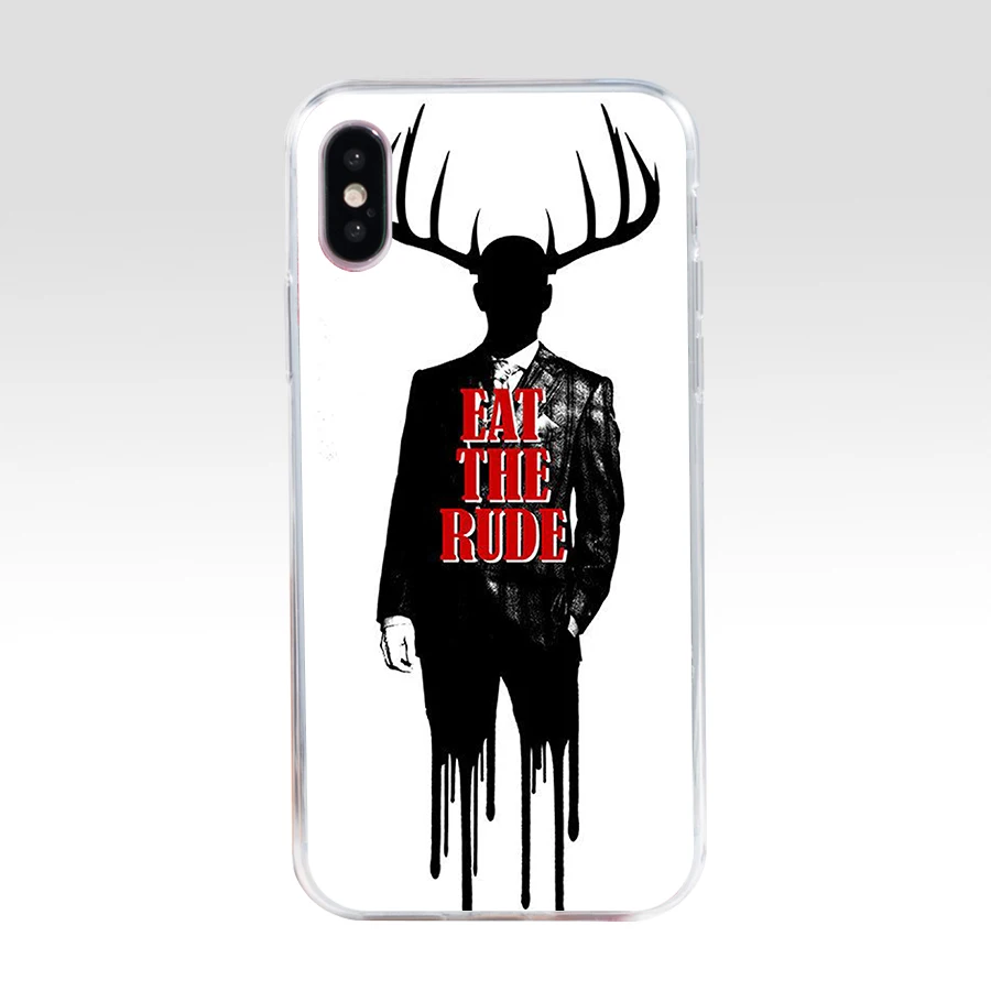 162AQ Hannibal eat the rude Мягкий силиконовый чехол для телефона из ТПУ iphone 5 5s se X XR XS Max |
