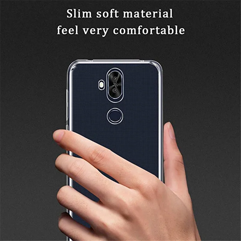 Мягкий прозрачный ТПУ силиконовый чехол для Asus ZenFone 5 Selfie Pro ZC600KL чехлы телефонов