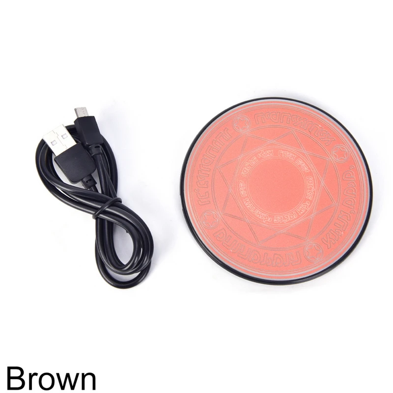 10W Fast Wireless Charger Magic Array Dash Circle Charge Qi Charging Pad For iPhone X 8 Plus Samsung | Мобильные телефоны и