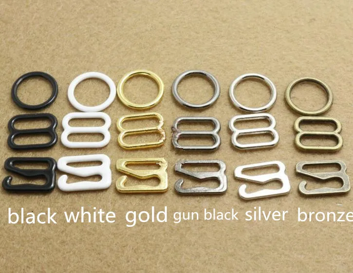 Комплект нижнего белья с металлическими застежками 15 мм и 20 мм|buckles metal|strap adjuster