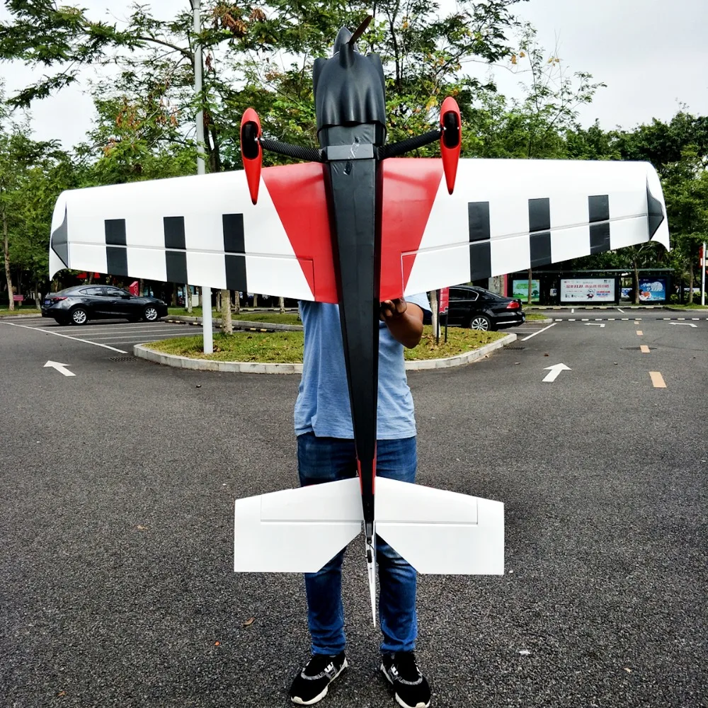 Летный новый газовый самолет с бензиновым двигателем 20 куб. См радиоуправляемый 6