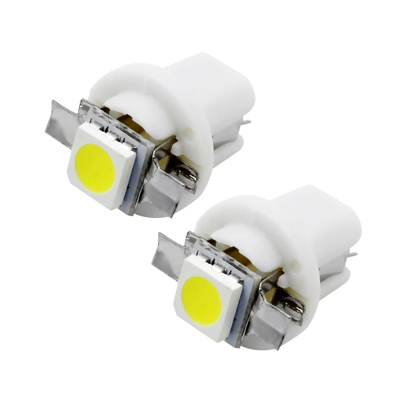 10 шт. Led T5 B8 5D лампа освещение салона для чтения сигнальные лампы приборная панель
