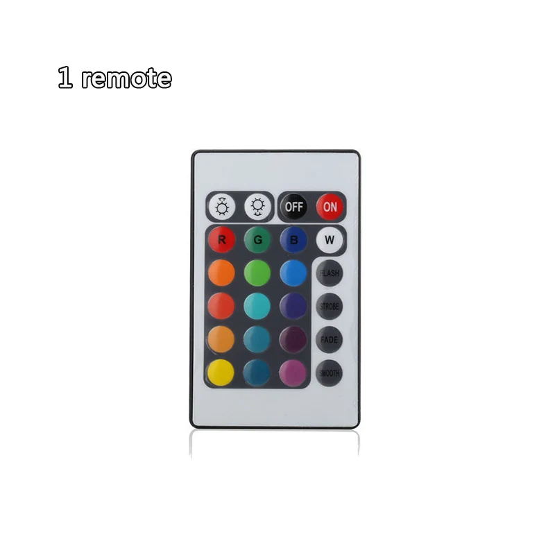 RGB погружной светодиодный дистанционный подводный светодиодный светильник 10 светодиодный s аккумулятор IP67 водонепроницаемый светильник для бассейна ваза-лампа плавающий светильник для бассейна - Испускаемый цвет: 1 remote