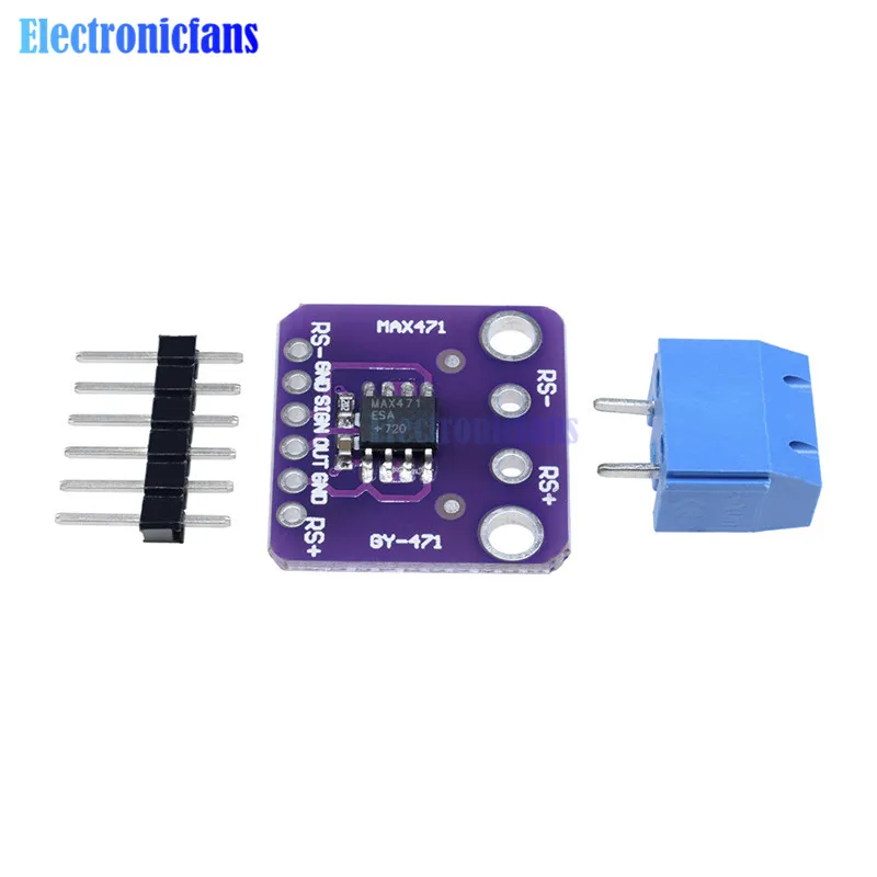 GY 471 MAX471 3A модуль датчика диапазона тока Профессиональный для Arduino|module for arduino|module