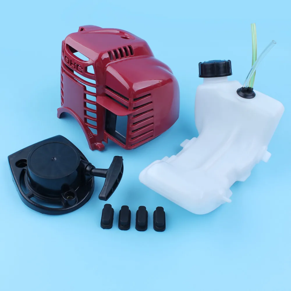 

Gas Fuel Tank Rubber Top Engine Cover Recoil Pull Starter Kit For Honda GX35 GX35NT HHT35S Trimmer Brushcutter Blower Lawn Mower