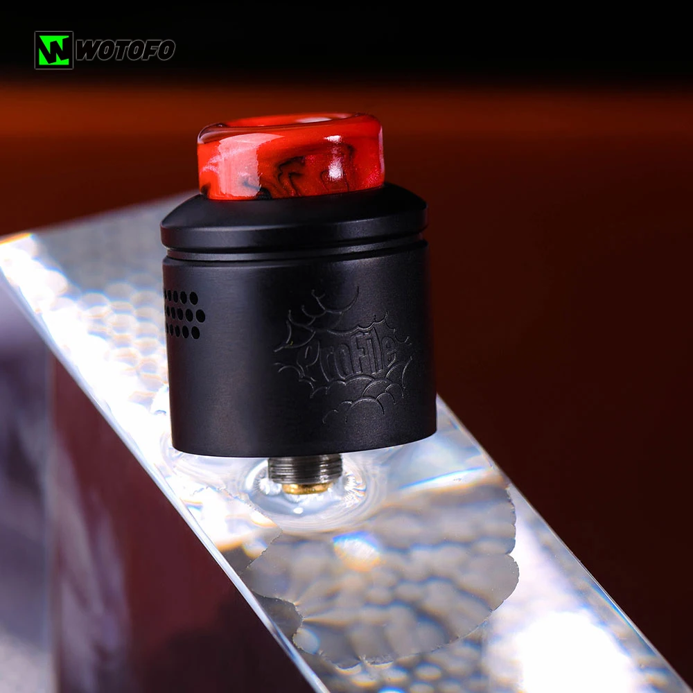 Wotofo профиль RDA атомайзер электронная сигарета 60 Вт для 510 коробка мод легко