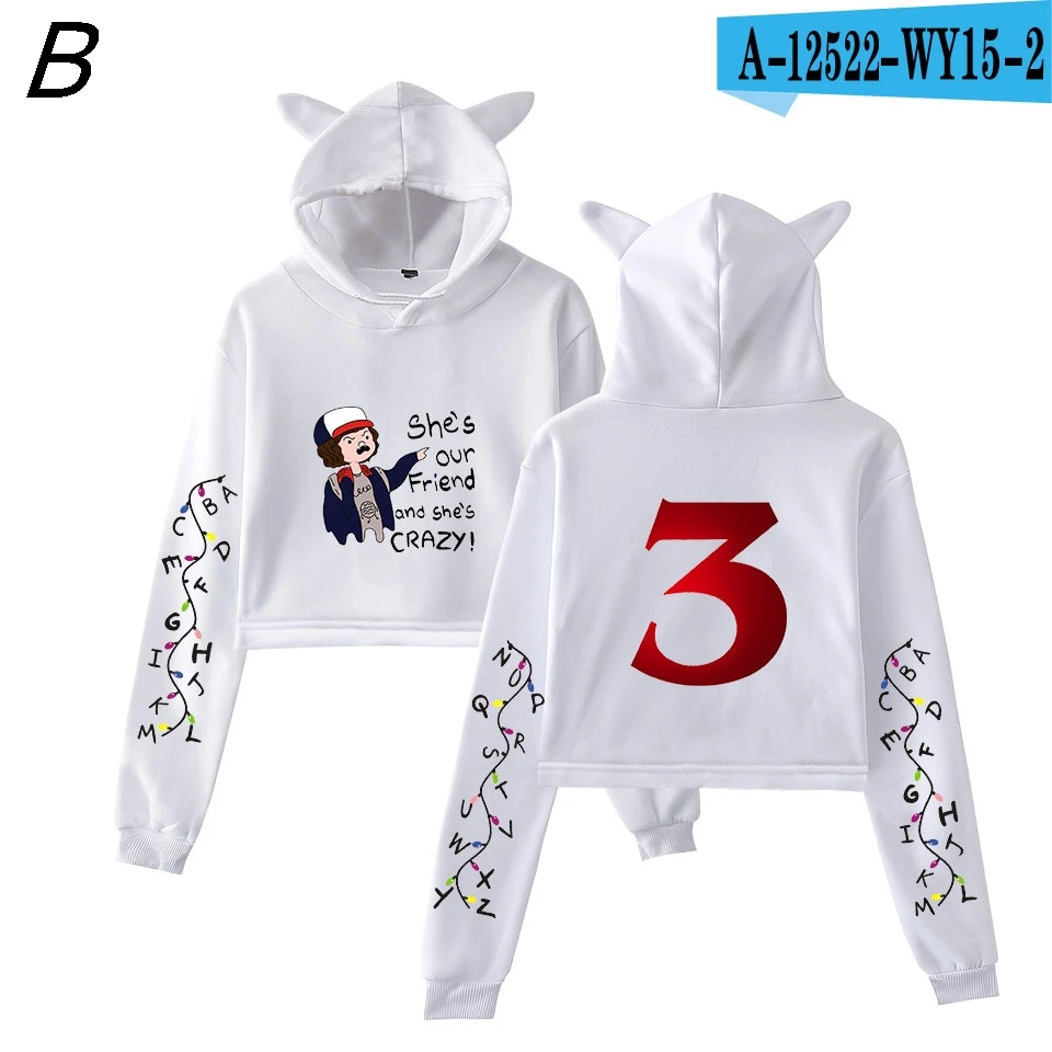 Хаки Необычные вещи 3 повседневные толстовки Vrouwen Kawaii Nieuwste модель принт Steve Толстовка Kitten в женские толстовки - Цвет: Хаки