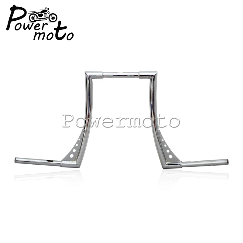 1" Rise 1-1/4" мотоцикл хром APE вешалка руль для Harley на заказ Softail FLST FXST Sportster XL Dyna Touring Кафе Racer