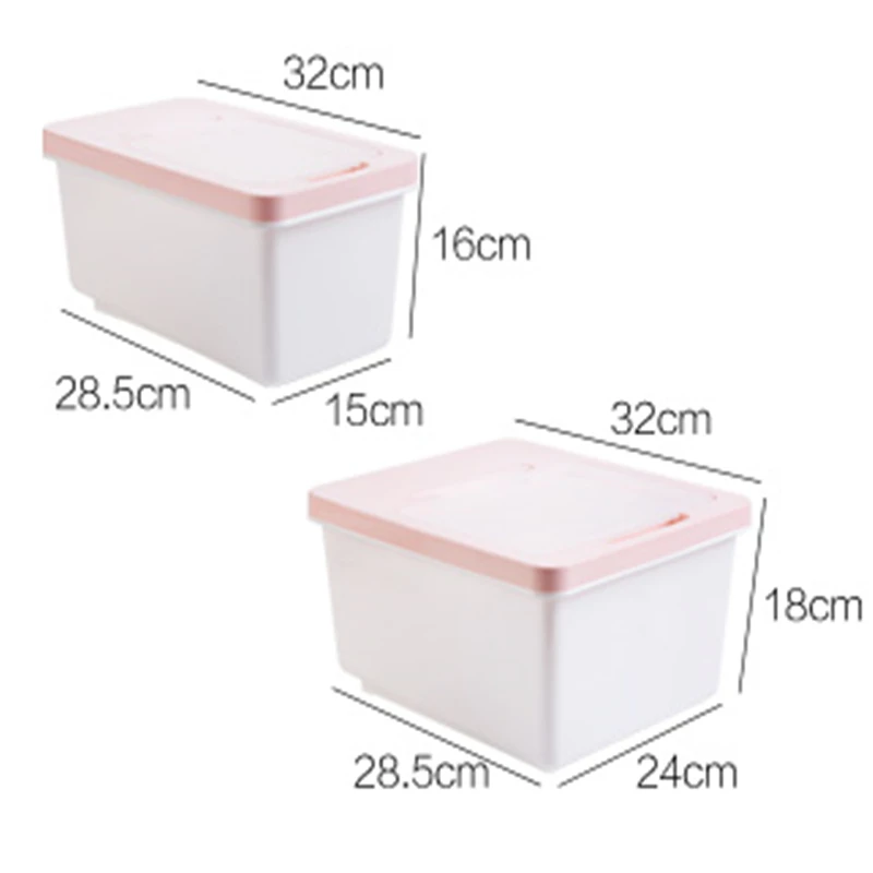 Влагостойкая коробка Кухонное ведро для муки с зернистой поверхностью риса