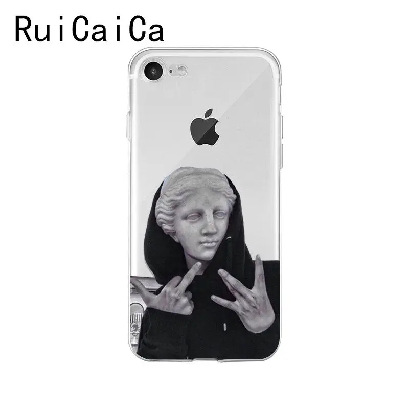 Ruicaica Alternative statue David art fashion Colorful Cute Phone Case for iPhone 8 7 6 6S Plus 5 5S SE XR X XS MAX 10 Cover | Мобильные