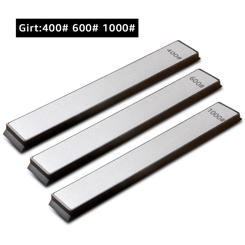 400 600 1000 grit Профессиональные алмазные Ножи точилка Угловой Инструмент для ножей, точильный камень 240 400 600 1000 грит - Цвет: 400 600 1000 grit