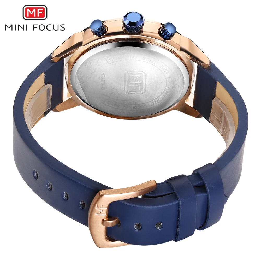 Часы MINIFOCUS Мужские кварцевые роскошные спортивные модные брендовые