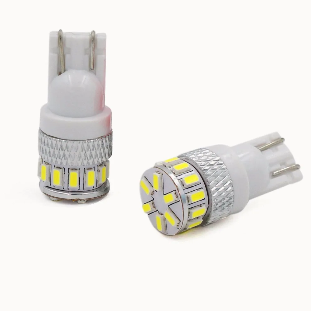 Комплект из 2 предметов новинка 4014 18-SMD T10 Клин 194 168 2825 W5W 175 6000K белый светодиодный